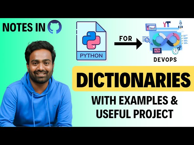 Day-11 | Python For DevOps | Python Real Time UseCase with Dictionaries #abhishekveeramalla