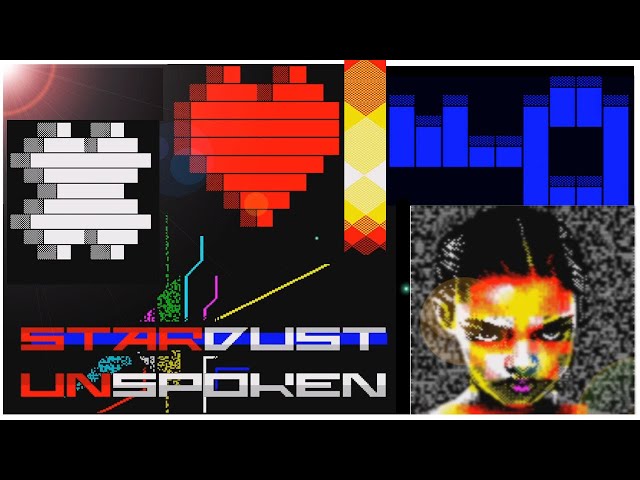 A superb new ZXSpectrum Demo ! "UNSPOKEN"  by Stardust