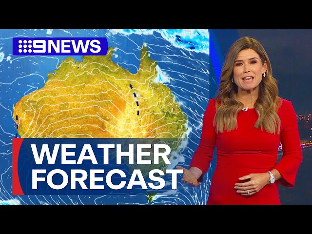 Australia Weather Update: Showers expected along country’s east coast | 9 News Australia