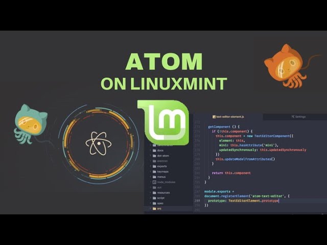 How to Install and Use Atom Text Editor on Linux Mint