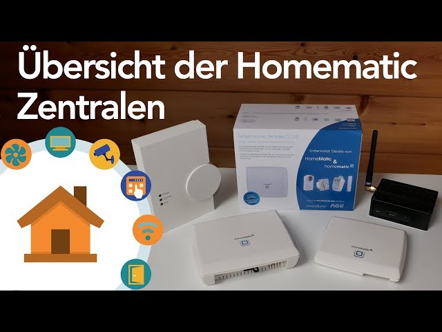 Homematic Zentralen im Überblick | verdrahtet.info [4K]