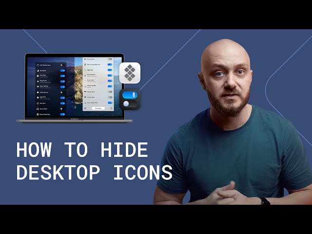 Hide desktop icons on Mac | A quick way
