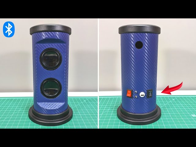 DIY Solar Bluetooth Speaker - How To Make Bluetooth Speaker Using PVC Pipe