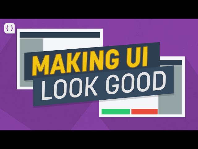 Making UI That Looks Good In Unity