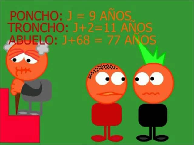 Troncho y Poncho: Expresiones Algebraicas
