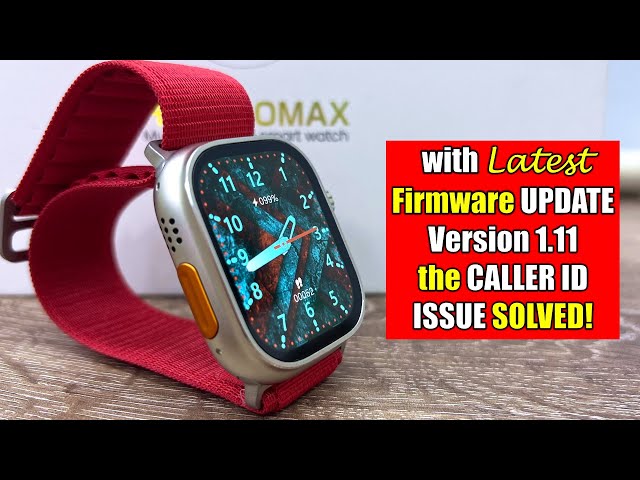 HK8 PRO MAX smart watch Firmware Update - APPLE Watch ULTRA Clone