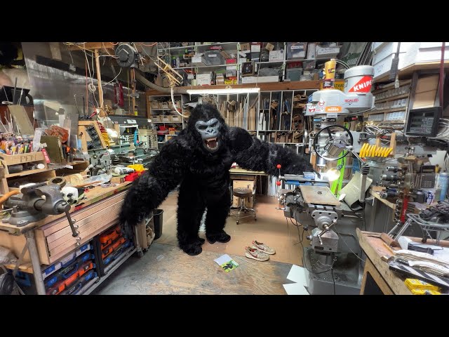 Adam Savage's Inflatable Gorilla Costume!
