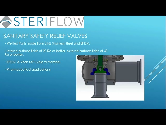 Best Practices in Applying Safety Relief Valves in Hygienic Applications