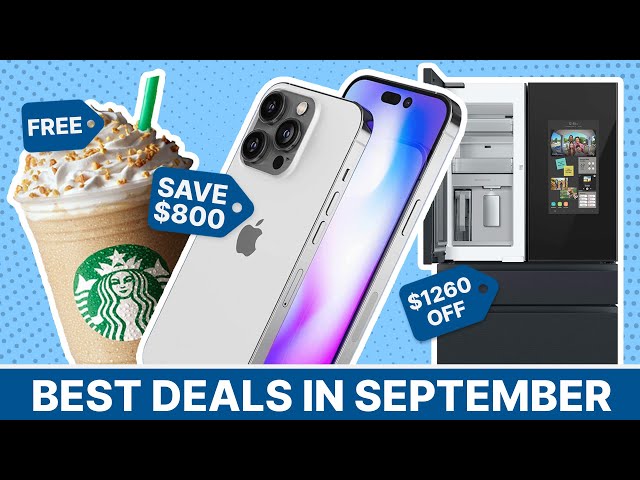 Everything That Goes On Sale In September