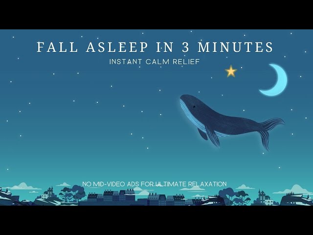 Fall Asleep In Under 3 MINUTES ★︎ Instant Calm Relief from Depression, Insomnia, Anxiety & Stress