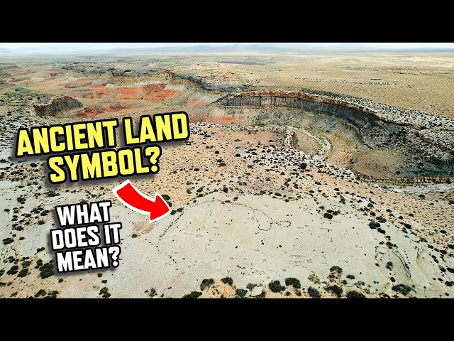 I Found This Land Symbol On Google Earth Then Went To See What It Was