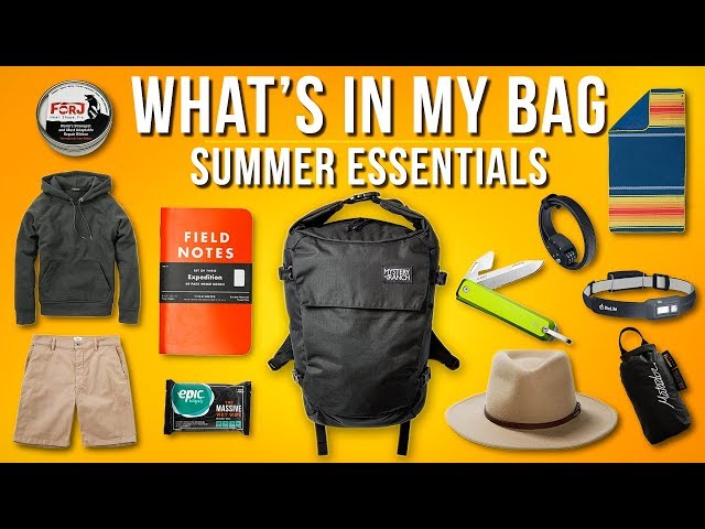 What's In My Bag Ep. 12 - Summer Essentials 2019