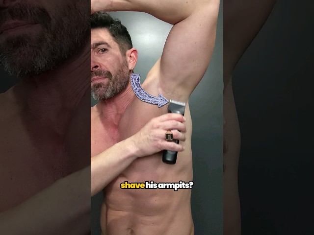 3 Reasons a Men should ALWAYS  Shave his Armpits