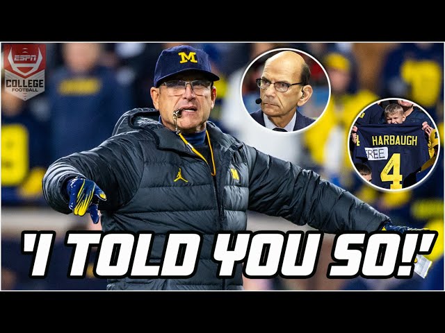 How did Michigan VINDICATE Jim Harbaugh?! - Paul Finebaum is CONFUSED! | The Matt Barrie Show