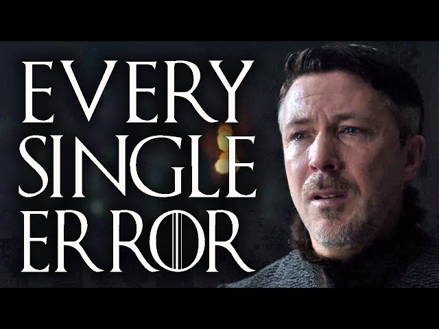 Every Error in Game of Thrones Season 7