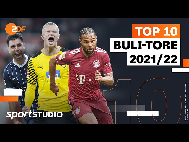 Top 10 Tore der Bundesliga-Saison 2021/22 | sportstudio