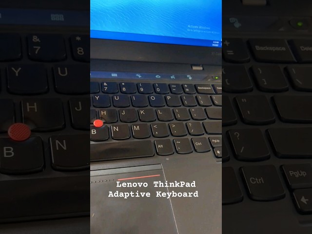 #ThinkPad #laptop with a touchbar before #Apple