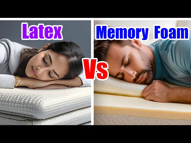 Latex Vs Memory Foam Mattress (Which One Is Better?) Back Pain, Cheap and Best Mattress in India
