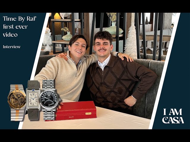 TimeByRaf's first interview - The watch guy you should know - From Cartier to Genta with passion