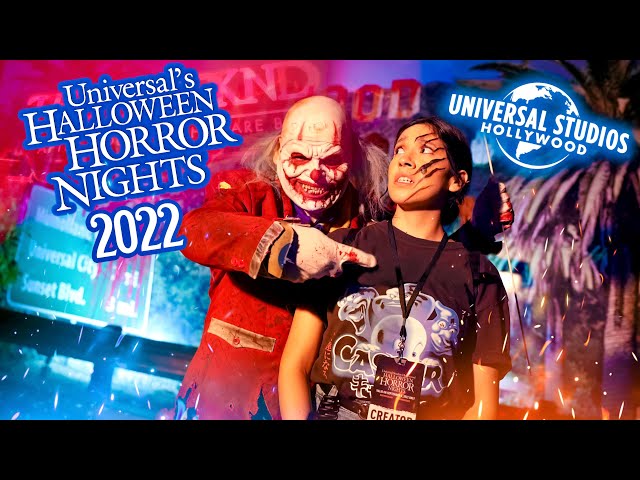 Halloween Horror Nights 2022 Universal Studios Hollywood | The WEEKND After Hours Bar and Mazes!