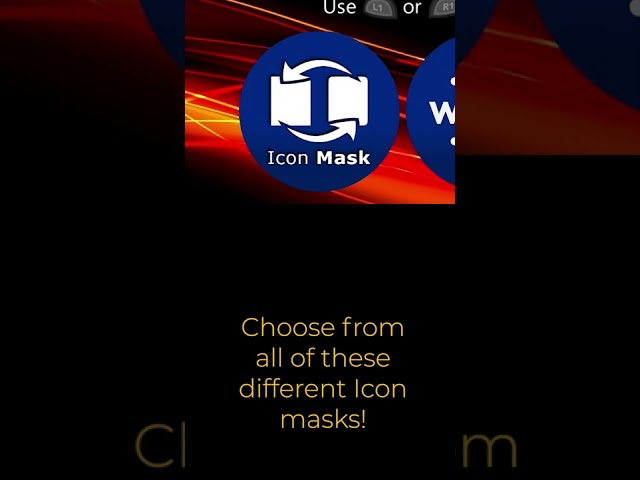 Apply masks to your PS4 System and Game Icons! (Jailbreak Required!) #shorts