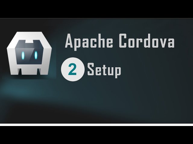 Apache Cordova Tutorial  2 Setup Environment Variables