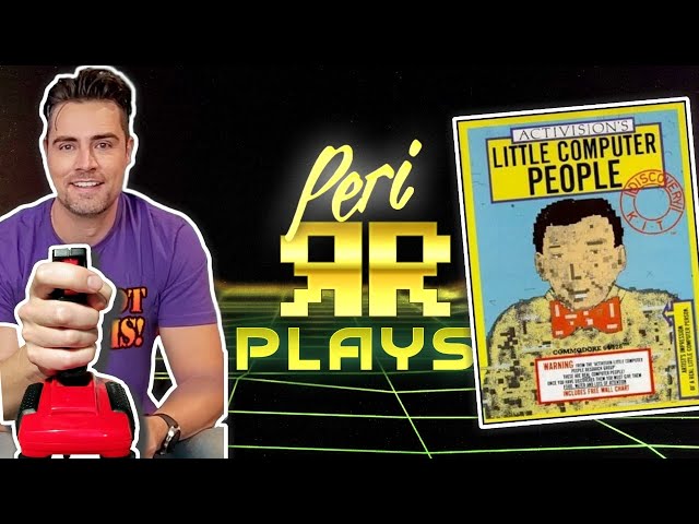 Live: Peri Plays LITTLE COMPUTER PEOPLE 🏠 C64 Longplay