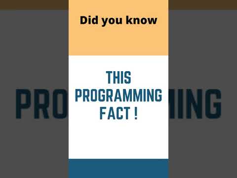 Programming Facts
