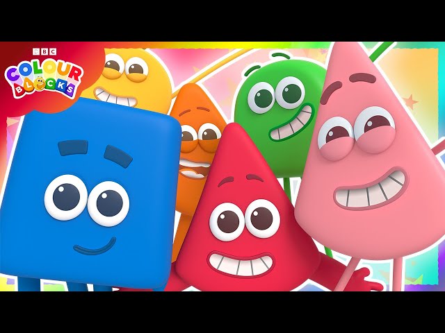 What's Your Favourite Colour? 💭🎨 | Kids Learn Colours | Colourblocks