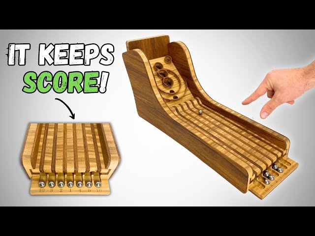 Create Your Own Mini Skee-ball Table with a CNC