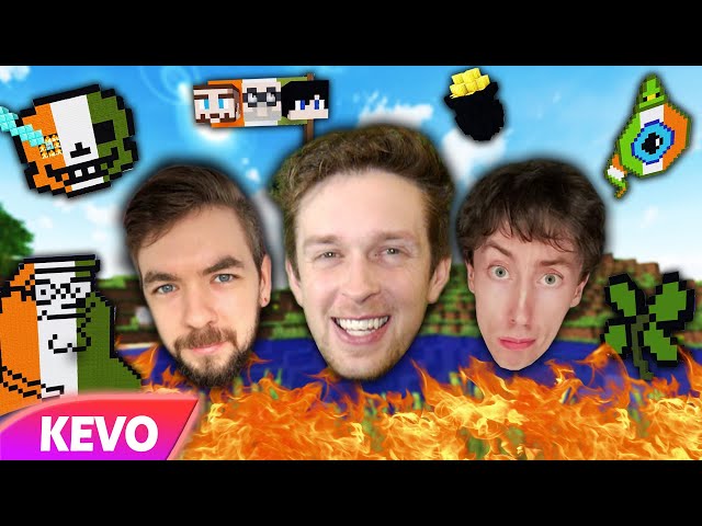Three Irish Youtubers destroying Irish culture in Minecraft