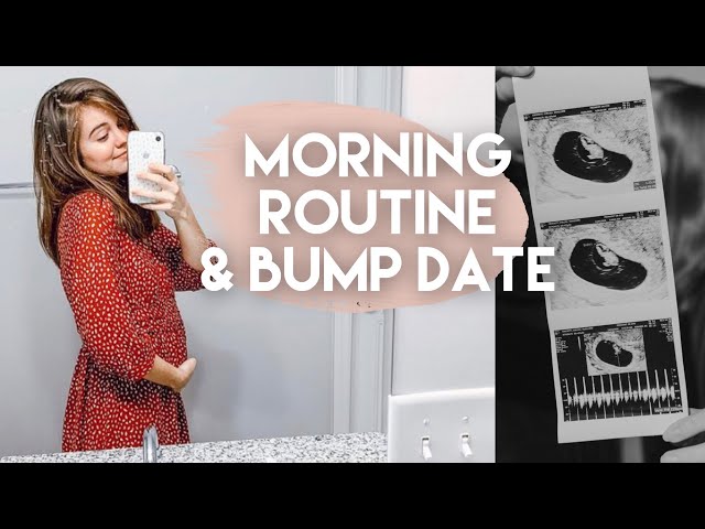 Morning Routine While Pregnant! | Cravings, Non-Tox Makeup, & Bump Date!