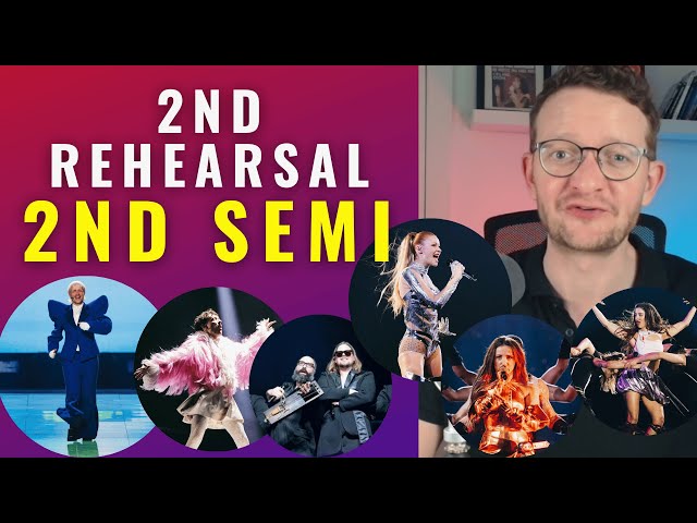 Second rehearsal of Second Semi Final summary - EUROVISION 2024