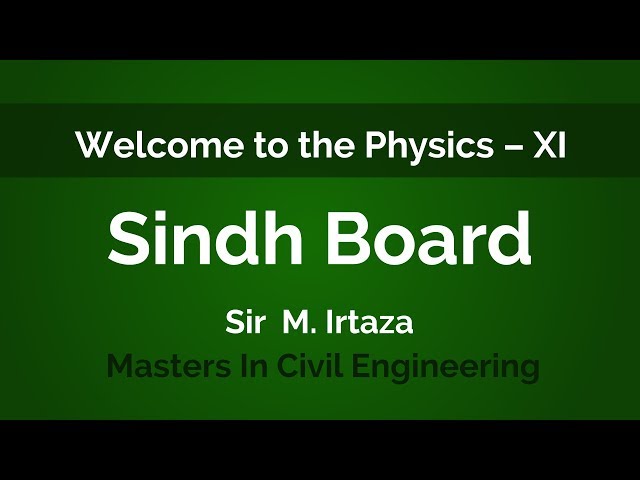 Torque | Sindh Board | Sir Murtaza | My Inter Academy |