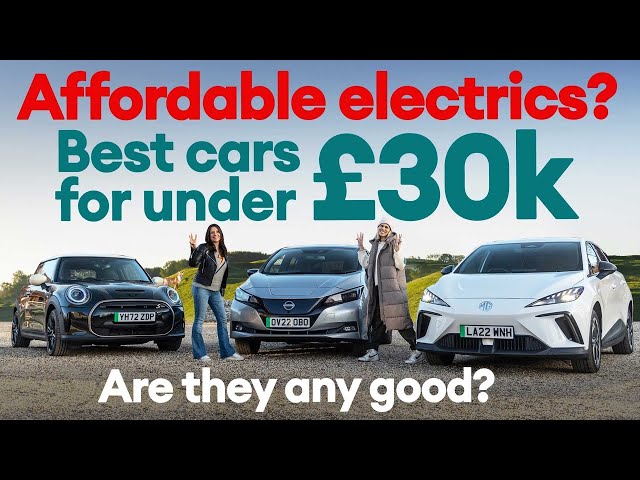 Sub-£30k electric car shoot-out: MG4 vs Nissan LEAF vs MINI Electric ? Electrifying