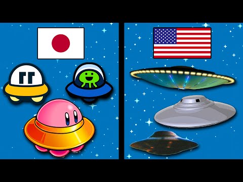 Why do Japanese UFOs look so different? 🛸