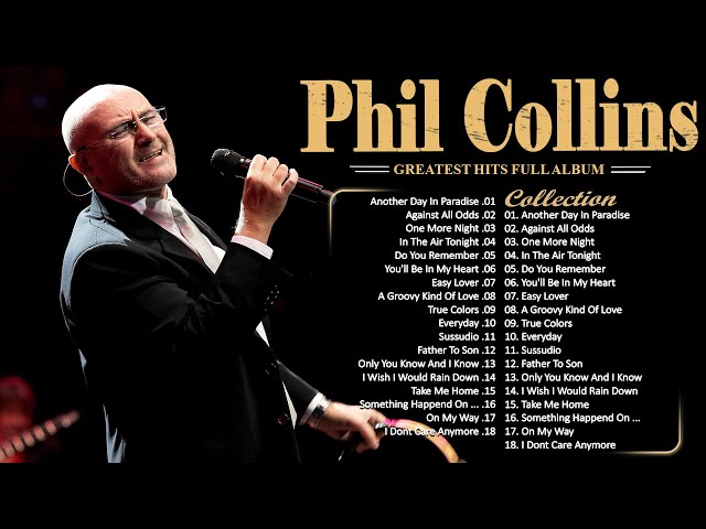Phil Collins Greatest Hits 🎙 Soft Rock Of Phil Collins Full Album 2023