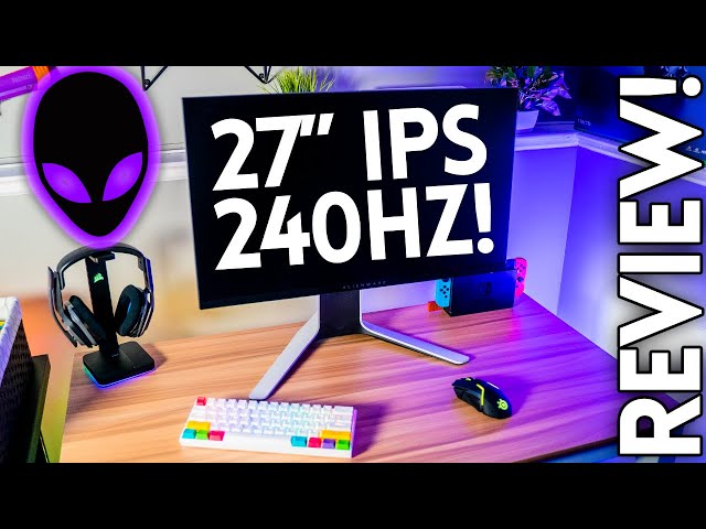 ALIENWARE 27 INCH 240Hz MONITOR REVIEW! The New King Of Gaming Monitors! 2019 AW2720HF Review