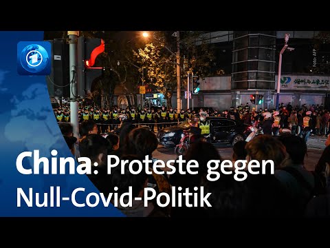 China: Proteste gegen Null-Covid-Politik und gegen Staatschef Xi