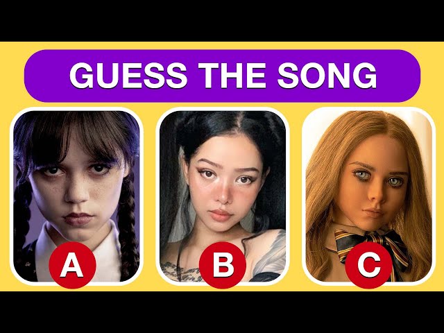 Guess The Voice of Your Favorite Characters | Wednesday, M3gan, Mr Beast | Quiz