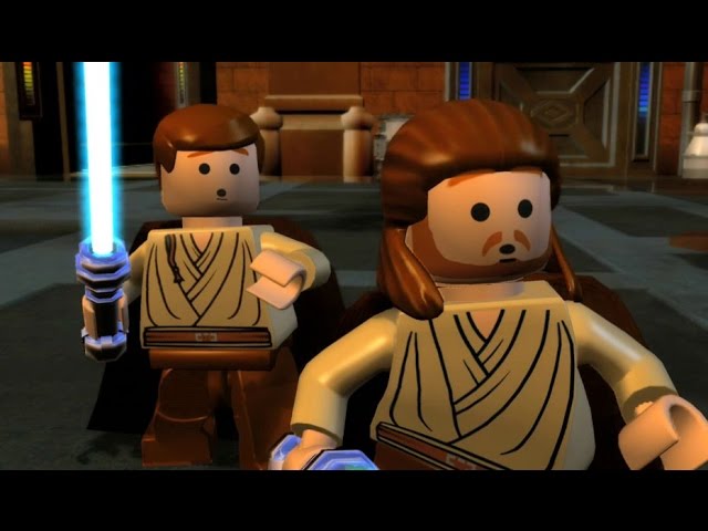 LEGO Star Wars: The Complete Saga Walkthrough Part 3 - Retake Theed Palace (Episode I)
