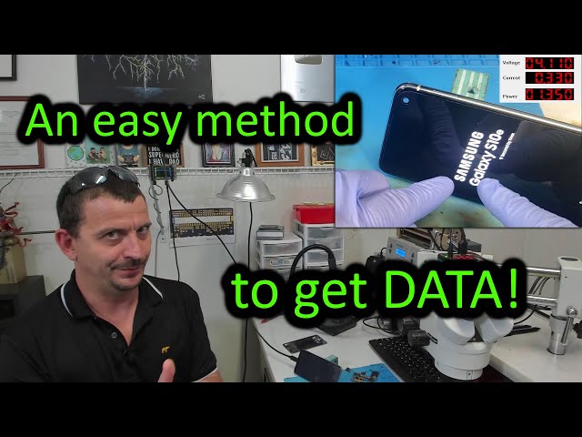 Recovering data from a Samsung phone with sudden death or hung on boot - An easy method!