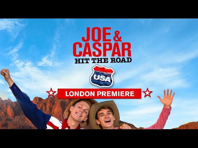 Joe and Caspar Hit the Road USA - London Premiere