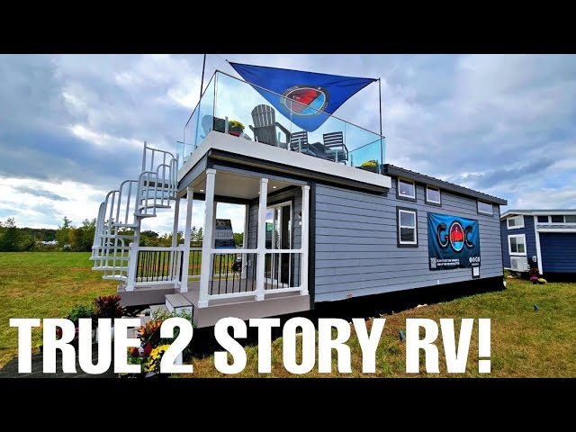NEVER SEEN BEFORE! 2 Story RV that will BLOW YOU AWAY! 300K1