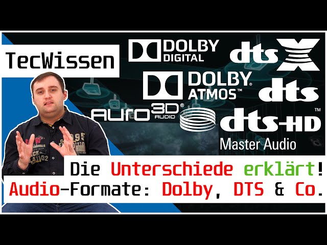 Heimkino-Audioformate: Dolby, DTS, Auro3D und Co.! | Die Unterschiede erklärt! | TecWissen