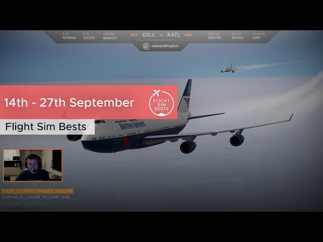 Flight Sim Bests Moments Weekly | 14th - 27th September