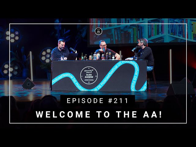 WELCOME TO THE AA EPISODE #211 LIEVEN SCHEIRE (LIVE IN OOSTENDE)