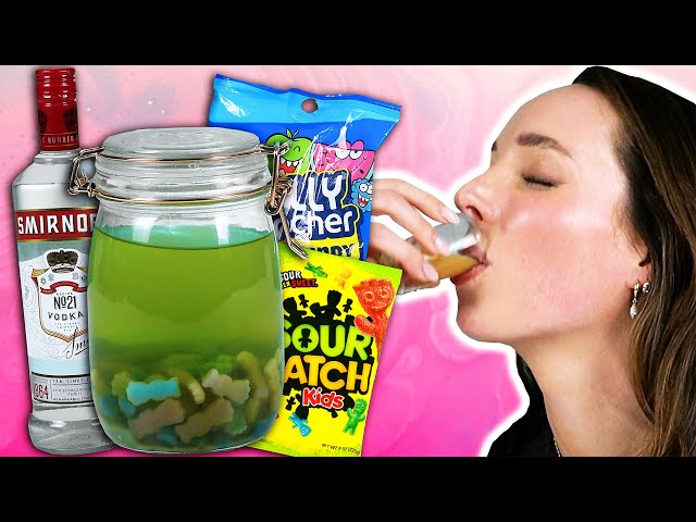 Irish People Try Candy-Infused Alcohol