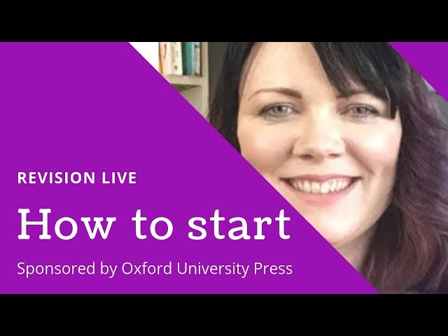 Where to start and how to revise | REVISION LIVE | with Oxford University Press