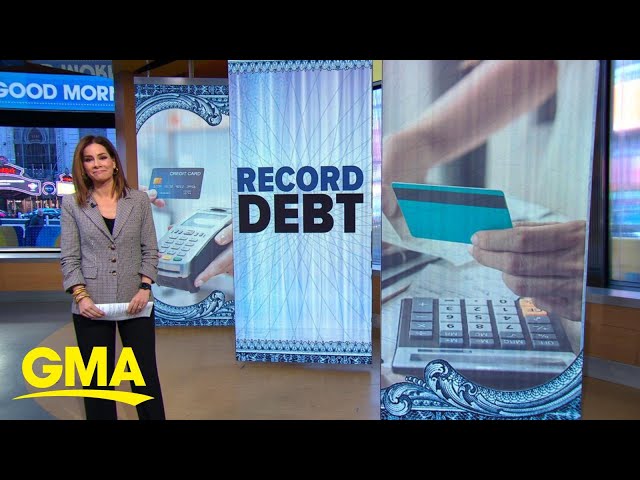 Credit card and household debt hit record high